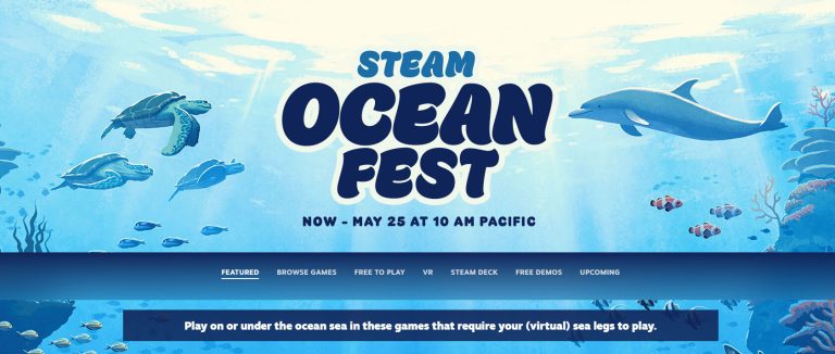 Steam Ocean Fest: Play Diving and Sea Games