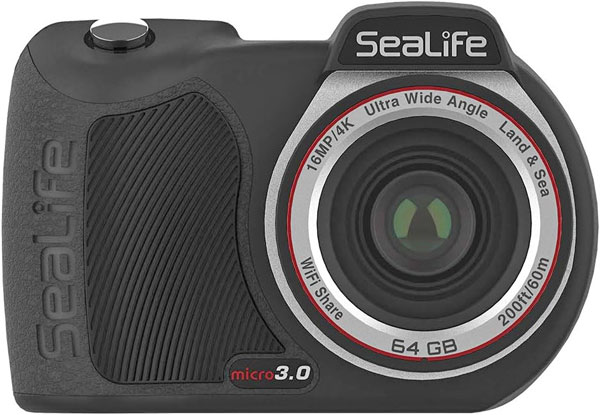 
SeaLife Micro 3.0 64GB, 16mp, 4K Underwater Camera for Underwater Photography and Video, Easy Set-up, Wireless Transfer