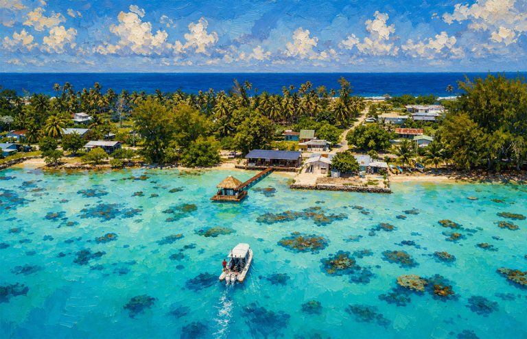 Scuba Diving in the Tuamotu Atolls of French Polynesia